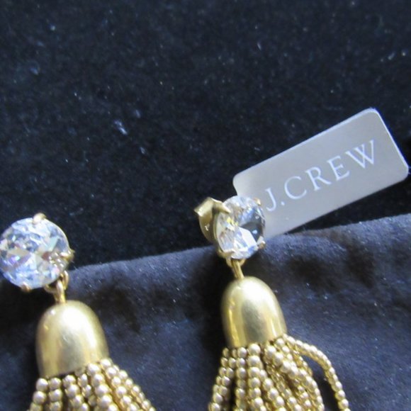J CREW EARINGS.  3 INCHES. NWT. - Picture 2 of 3